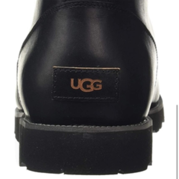 UGG Men's Size 13 Seton Black Waterproof Chukka Boot NWT - Picture 8 of 10